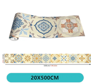 salelink.co.nz Unbranded Waterproof Kitchen Tile Sticker Roll 20x500cm Self Adhesive Durable Wallpaper Tile Stickers 20x500cm