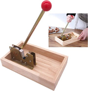 Macadamia Nut Opener And Walnut Cracker With Wooden Box – view 1