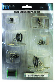 Fishtech Rod Repair kits Fishtech Rod Guide Repair Kit - 12 Piece Fishtech Rod Guide Repair Kit 12 Essential Tools