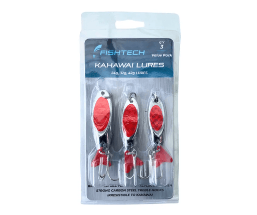 Fishtech Catch Fishing Jigs and Lures Fishtech Kahawai Lures 24g 32g 42g 3 Pack Fishtech Kahawai Lures 24G 32G 42G 3 Pack