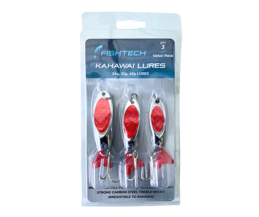 Fishtech Catch Fishing Jigs and Lures Fishtech Kahawai Lures 24g 32g 42g 3 Pack Fishtech Kahawai Lures 24G 32G 42G 3 Pack