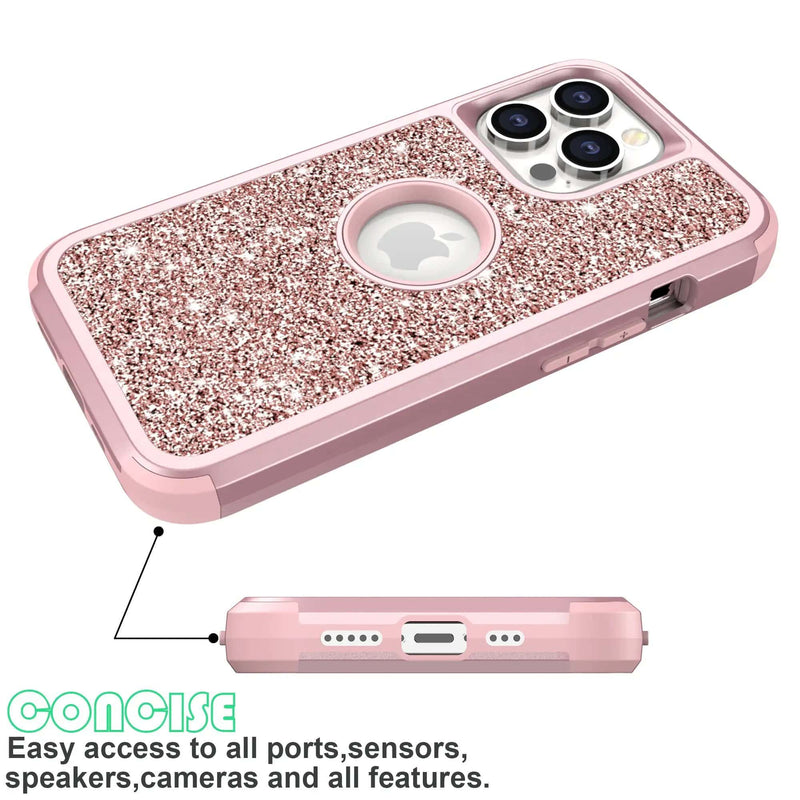 salelink.co.nz Unbranded iPhone 13 Pro Max Case iPhone 13 Pro Max Case - Glitter | Action Outdoors NZ