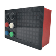 RaceCrafts RCNZ Compact Button Box - USB Racing and  Truck Sim Rig Controller for PC RCNZ Compact Button Box - USB Racing and  Truck Sim Rig Controller for PC