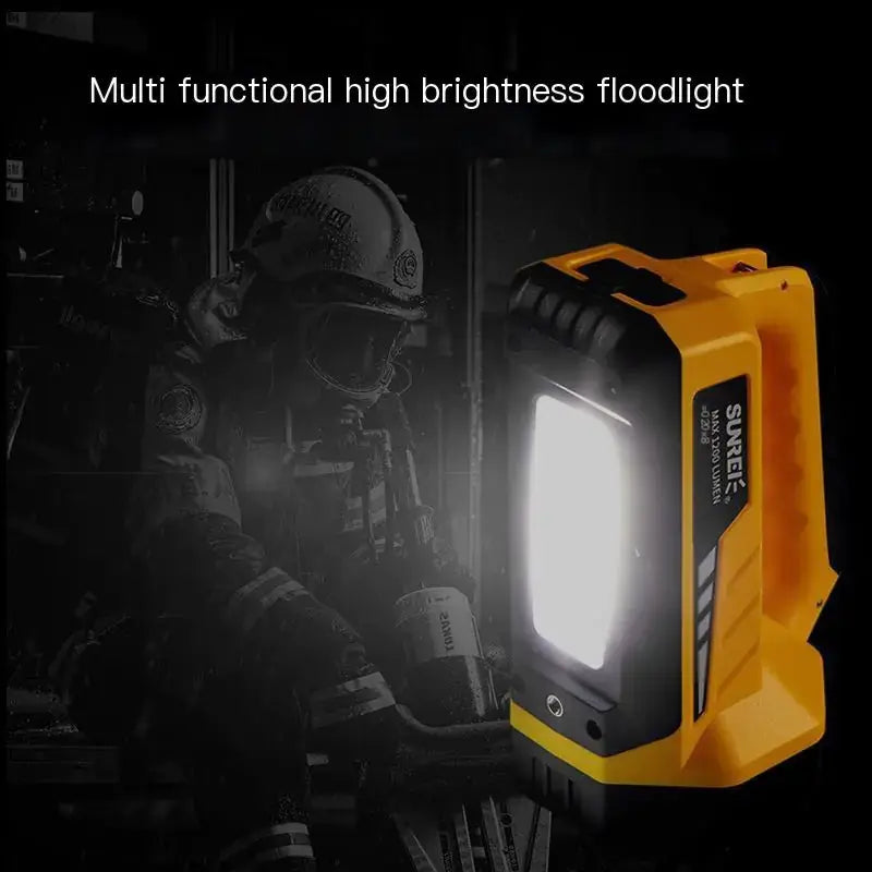 High-Power Rechargeable Spotlight Flashlight - 750m Range Emergency Rescue Torch – view 6