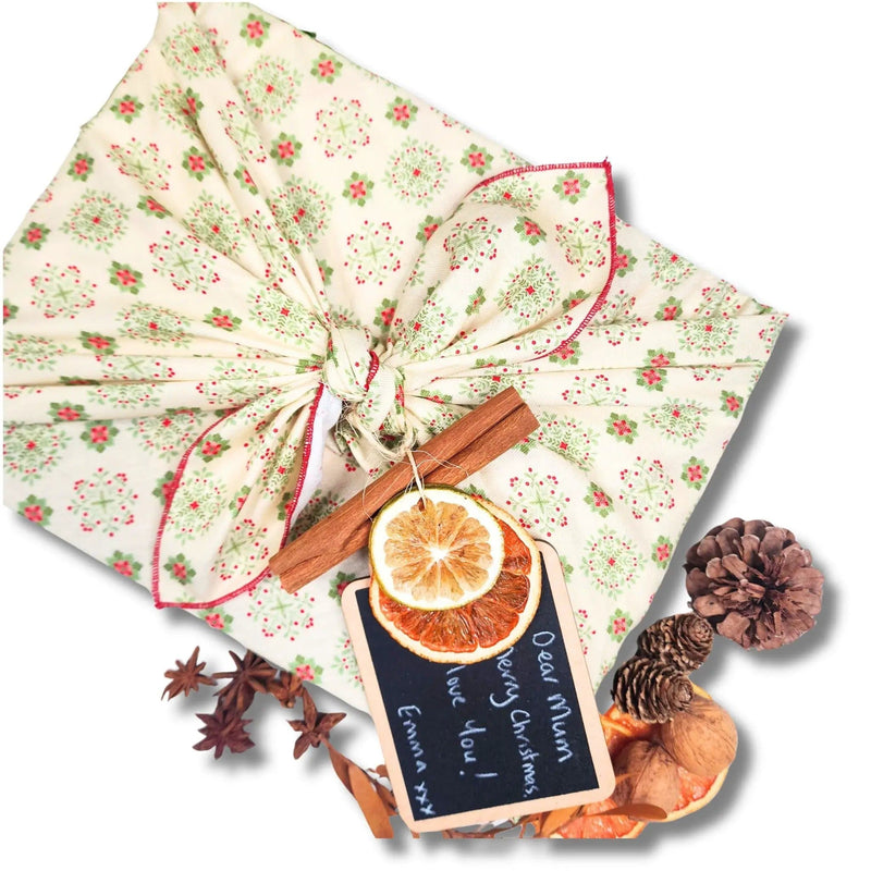 Folk Blomsterkunst - 4 Furoshiki Gift Wraps – view 6