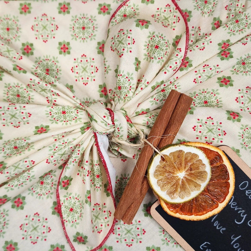 Folk Blomsterkunst - 4 Furoshiki Gift Wraps – view 7