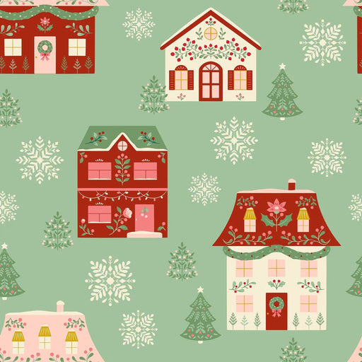 Folk Julandsby - 4 Furoshiki Gift Wraps – view 2