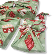 Folk Julandsby - 4 Furoshiki Gift Wraps – view 4