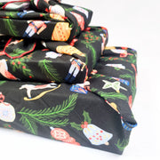 Folk Julepynt - 4 Furoshiki Gift Wraps – view 3