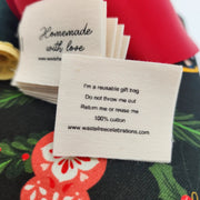 Waste Free Celebrations Folk Julepynt (SYO Reusable Gift Bag Set) Folk Julepynt (SYO Reusable Gift Bag Set)