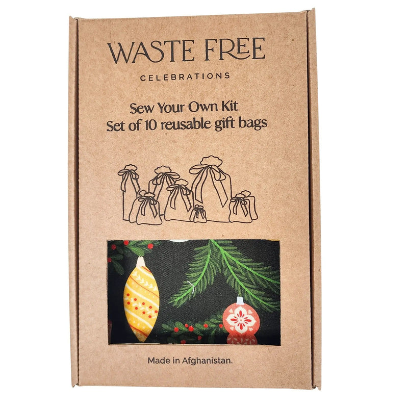 Waste Free Celebrations Folk Julepynt (SYO Reusable Gift Bag Set) Folk Julepynt (SYO Reusable Gift Bag Set)