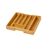 Nest & Stem Homewares Kitchen Storage & organisation Frankly Cotton Bamboo Expandable Cutlery Tray Frankly Cotton Bamboo Expandable Cutlery Tray
