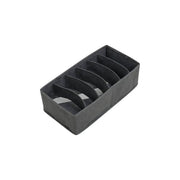 Nest & Stem Homewares Storage Box Frankly Cotton Fabric Drawer Organiser – Charcoal Frankly Cotton Fabric Drawer Organiser – Charcoal