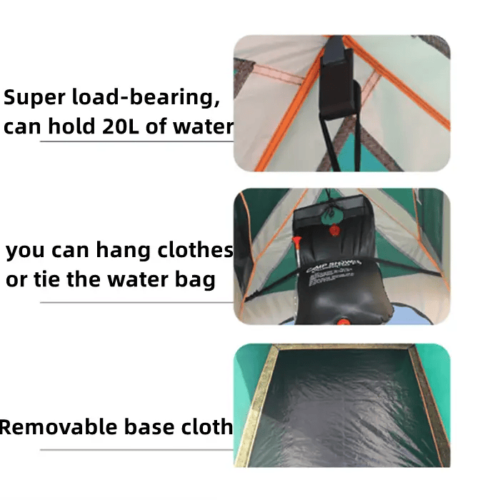 salelink.co.nz Unbranded Camping Shower Tent Camping Shower Tent (LM1353) | Action Outdoors NZ
