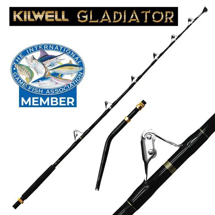 Kilwell Kilwell NZ Gladiator 24-37kg Rollered DBB Game Rod Kilwell NZ Gladiator 24-37kg Rollered DBB Game Rod