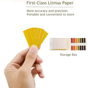 PH 1-14 Test Paper for Water, Soil, and Food Testing - 240 Strips with Storage Case – view 2