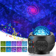 salelink.co.nz Unbranded Galaxy Starry Projector Light Galaxy Starry Night Projector With Ocean Wave LEDs