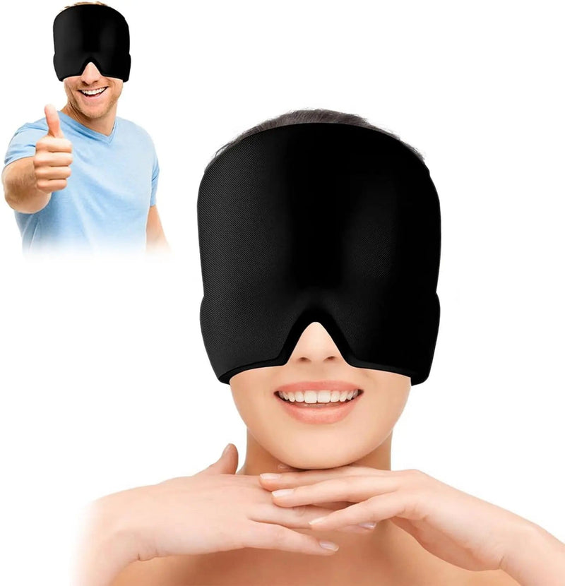 Reusable Cooling Cap Hat Ice Cooling Head Wrap 360° – view 1