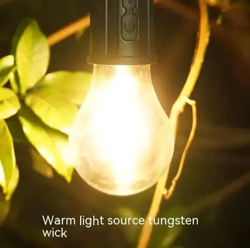 Portable Camping LED Lamp - Rechargeable Outdoor Lantern with Magnetic Base – view 2