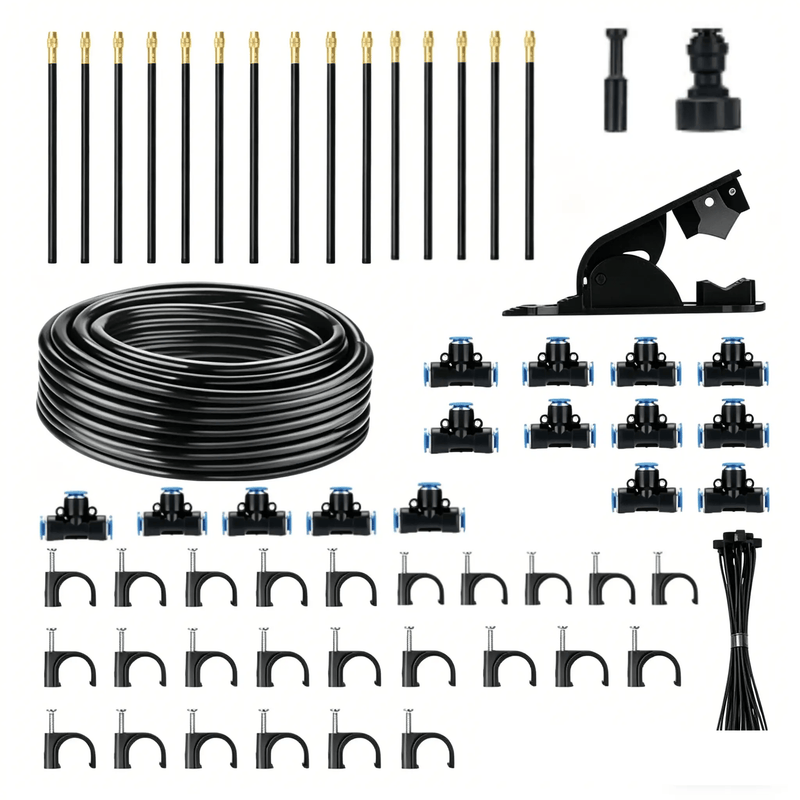 15M Adjustable Watering Irrigation Misting System Kit – view 1