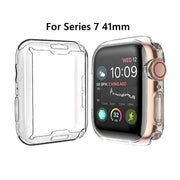 salelink.co.nz Unbranded 41mm Apple Watch Case Clear for Series 7 8 Clear 41mm Apple Watch Case For Series 7 And 8