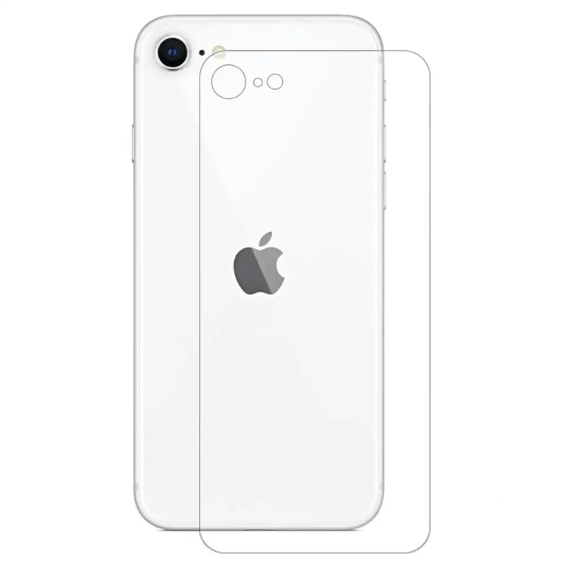 9eight5 Screen protector Back Hydrogel Screen Protector for iPhone SE (3rd gen) (Pack of 2) Back Hydrogel Screen Protector for iPhone SE (3rd gen) (Pack of 2)