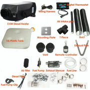 salelink.co.nz Unbranded 12V 5KW Diesel Air Heater 12V 5KW Diesel Air Heater for Caravan RV With Remote