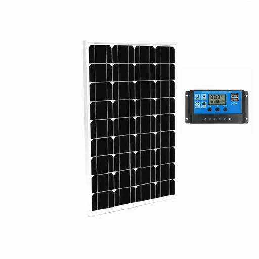 Solar Panel 130W + 30A Solar CONTROLLER Combo – view 1