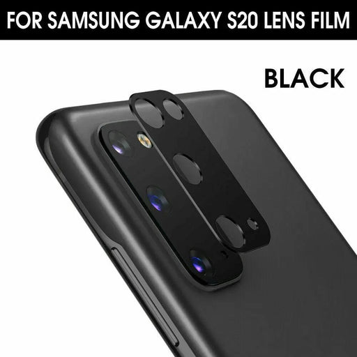 Samsung Galaxy S20 5G Camera Lens Protector With Aluminum Frame Black – view 2