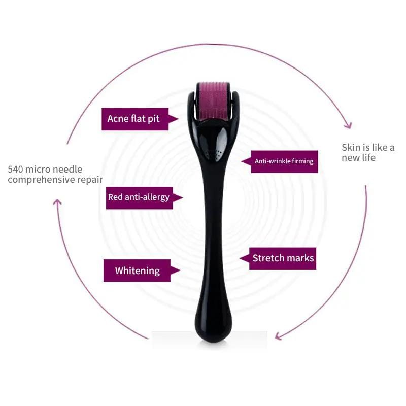 salelink.co.nz Unbranded 540 Needles Derma Roller 0.75MM 540 Needles Derma Roller 0.75mm For Scar Reduction