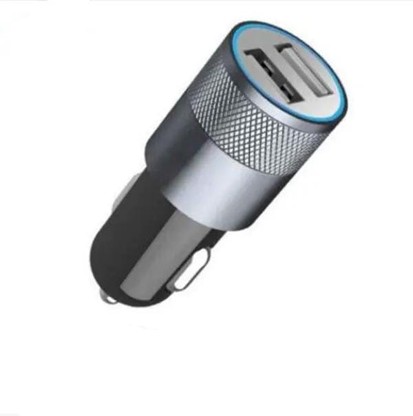 USB Car Charger for Phone Dual USB Adapter Cigarette Lighter Socket – view 1