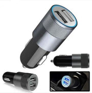 USB Car Charger for Phone Dual USB Adapter Cigarette Lighter Socket – view 2