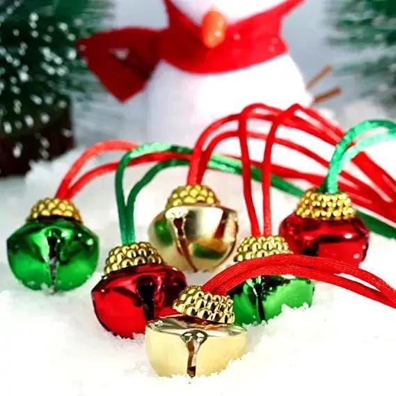 salelink.co.nz Unbranded 12Pcs Christmas Bell Necklaces 12Pcs Christmas Bell Necklaces | Action Outdoors NZ