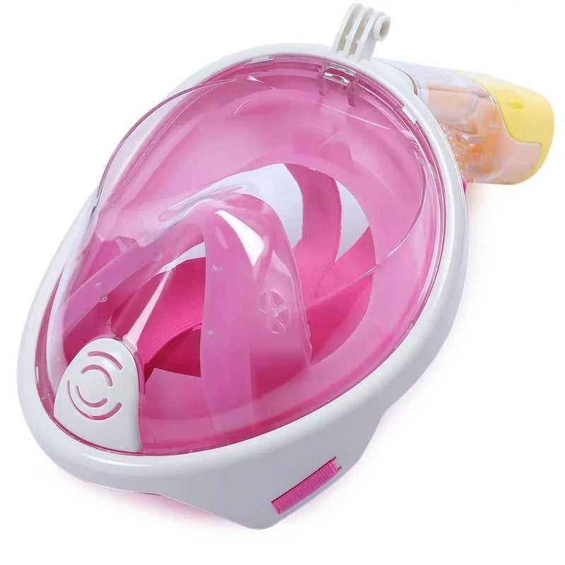 salelink.co.nz Unbranded Pink - L/XL Snorkeling Mask Snorkel Pink - L/XL Snorkeling Mask Snorkel | Action Outdoors NZ