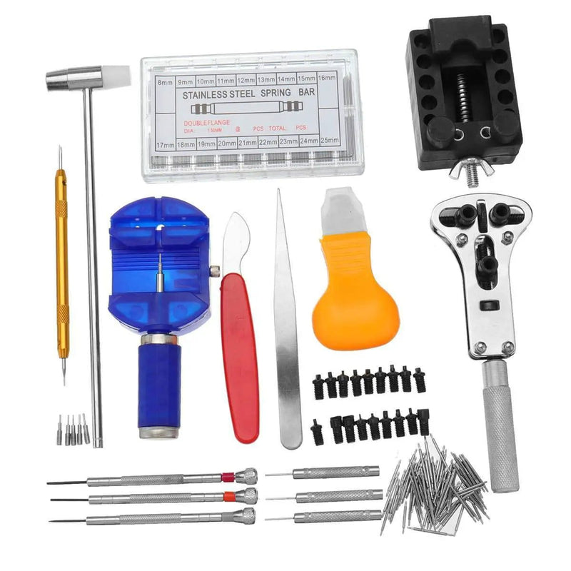 506pcs Watch Repair Tool Kit Back Case Opener Remover Spring Pin Bars Watchmaker – view 6