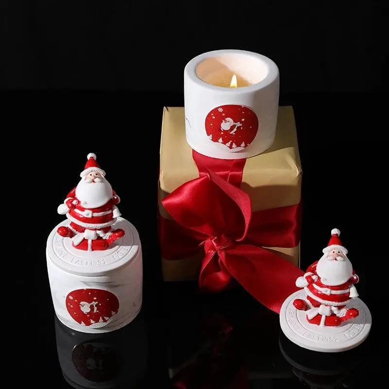 Christmas Scented Candles Gift Set Sage and Sea Salt – view 5