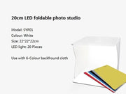 20cm PVC Foldable Photography STUDIO LED Light Tent, Small – view 8
