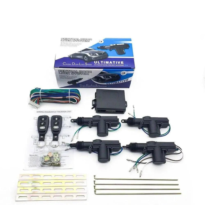 Remote Auto Car Control Keyless Entry Central Door Lock Locks Locking Kit System – view 1