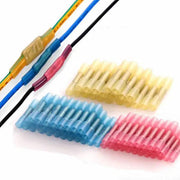 100 Pieces Heat Shrink Butt Wire Connectors Kit Insulated Waterproof Terminals – view 1