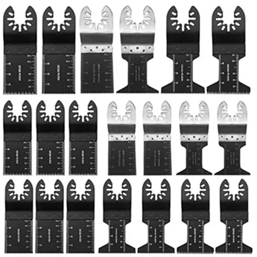 salelink.co.nz Unbranded 20X Multi Tool Oscillating Saw Blades 20X Universal Oscillating Saw Blades Set Dremel