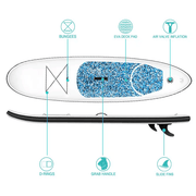 10ft' Inflatable Stand Up Paddle Board Surfboard SUP (PR7607 (1)) – view 5