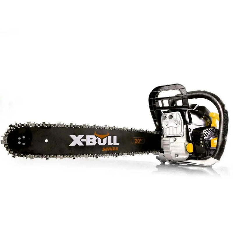 salelink.co.nz X-BULL X-BULL 62cc Petrol Chainsaw X Bull 62cc Petrol Chainsaw 20 Inch Bar E Start Red