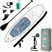10ft' Inflatable Stand Up Paddle Board Surfboard SUP (PR7607) – view 1