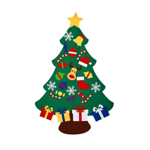 salelink.co.nz Unbranded DIY Felt Christmas Tree Set DIY Felt Christmas Tree Set (PR5126) | Action Outdoors NZ