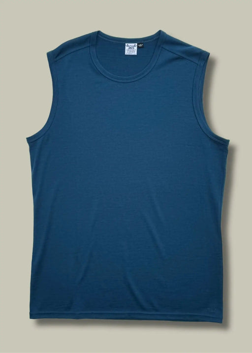 Men's Garage Tank Top - 100% Merino Wool, Gibraltar – view 1