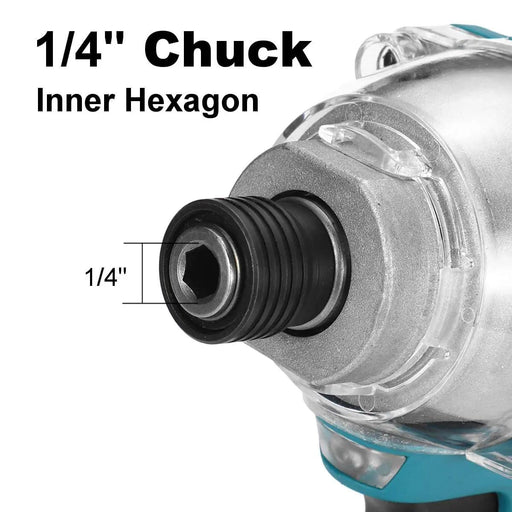 salelink.co.nz Unbranded 18V Cordless Impact Driver Fits Makita Battery 18V Cordless Impact Driver Fits Makita Battery - NZ