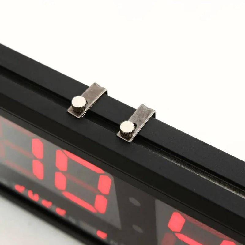 48cm Large Big Jumbo LED Wall Desk Clock Display With Calendar Temperature – view 6