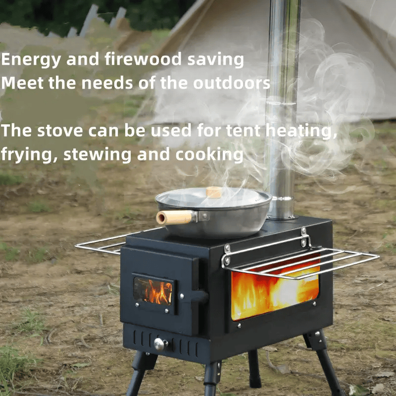 salelink.co.nz Unbranded Camping Wood Stove Camping Wood Stove | Action Outdoors NZ