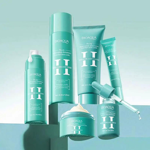 Poppy Gifts Skin Care BIOAQUA Hyaluronic Acid Moisturizing Repair Facial Skin Care 6-piece Set BIOAQUA Hyaluronic Acid Moisturizing Repair Facial Skin Care 6-piece Set