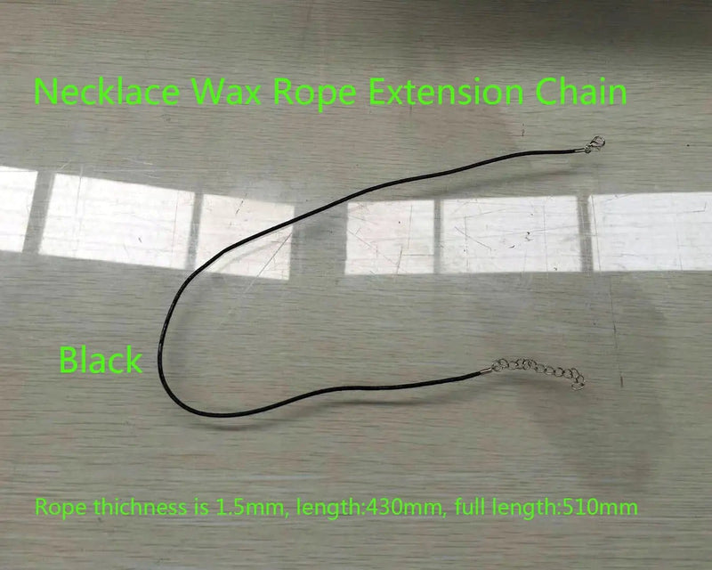 Resin Art NZ Necklace Wax Rope Necklace Wax Rope Extension Chain Cord Necklace Wax Rope Extension Chain Cord | NZ